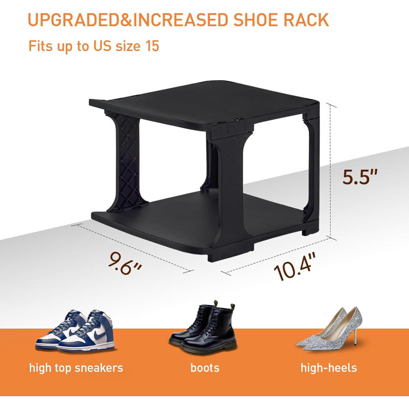 Étagère à chaussures à 5 niveaux pour rangement pour porte-chaussures