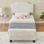 Lit plateforme tapissier Olurotimi-884703047