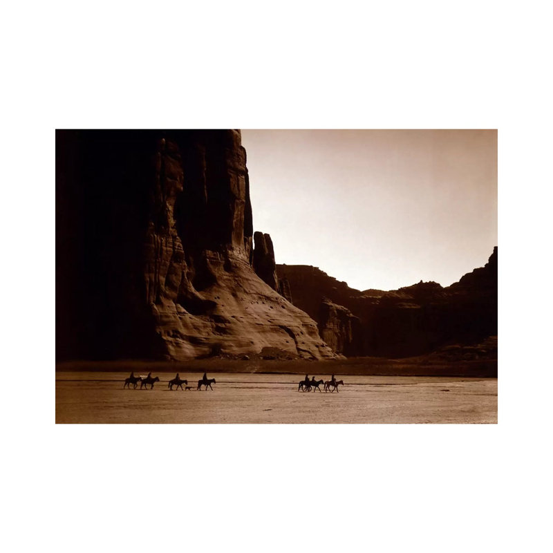 Canyon De Chelly, Navajo - Wrapped Canvas Print, 20.32 cm H x 30.48 cm W