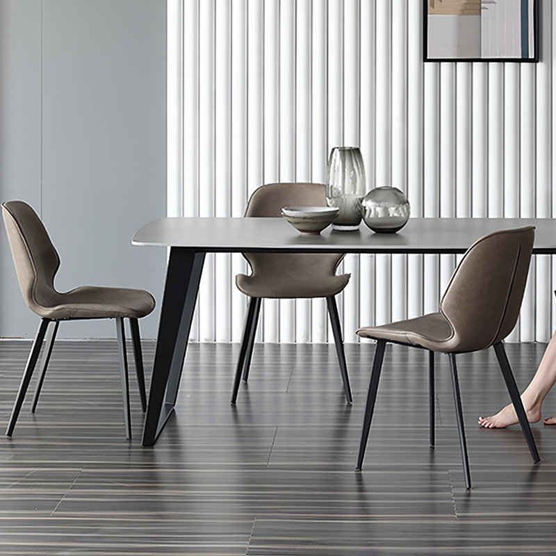 Ensemble de table et de chaise Simple gris, H 29,52 po x L 59,05 po x l 31,49 po