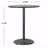 35" Round Aluminum Patio Bar Table