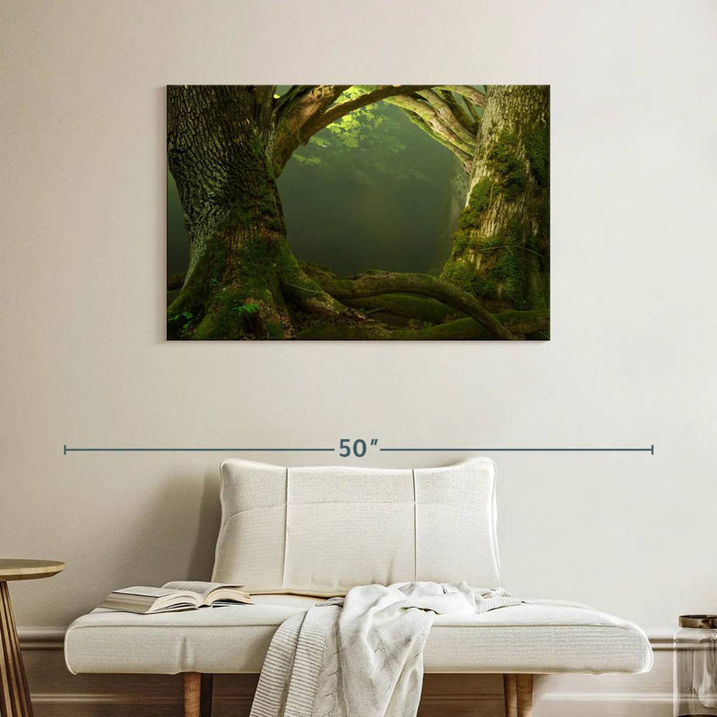 Harnek Mossy Trees, H 26 po x l 39 po