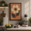 Striped Bloom Botanical - Wrapped Canvas-29870426-29870417