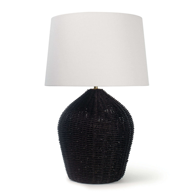 Georgian Table Lamp, Black
