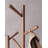 Rotatable Solid Wood Clothes And Hat Stand-106358908