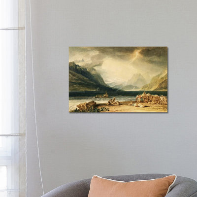 The Lake Of Thun, Switzerland, C.1802-10 by J.M.W. Turner - Wrapped Canvas Painting