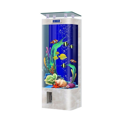 Aquarium moderne en bois massif 20 à 28 gallons Eco