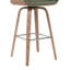 Tabouret de bar et de comptoir pivotant en similicuir Alli avec pieds en bois et repose-pieds en métal-1681409966-1681409967-1681409964
