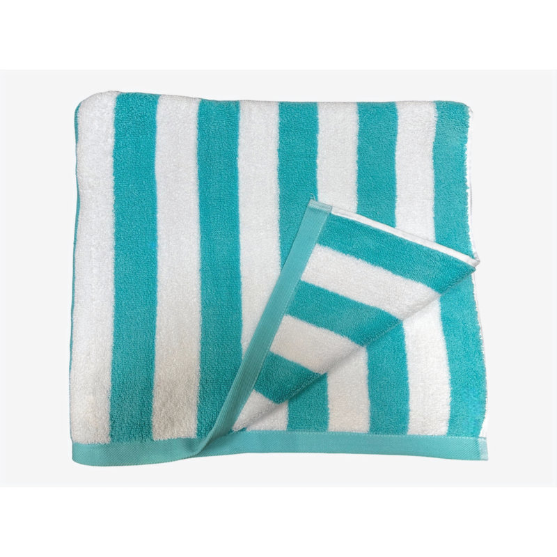 Beach, Luxury Resort, serviette de plage 100% coton douce et absorbante , Turquoise