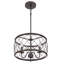 Luminaire suspendu tambour 3 lumières Ryne-1821558019