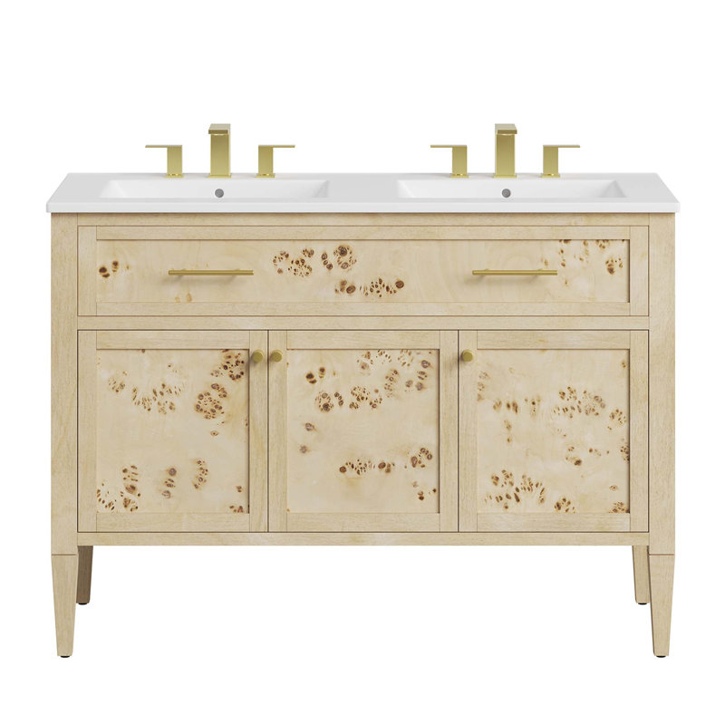 Ensemble de meuble-lavabo double 48 po Elysian