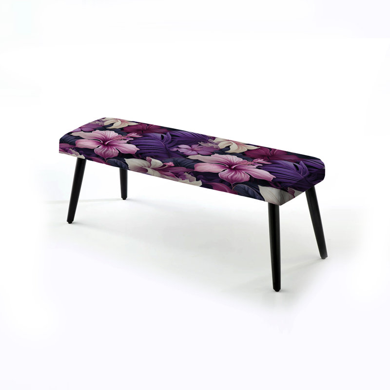 Twilight Tropics Tropical - Banc rembourré noir Tropical
