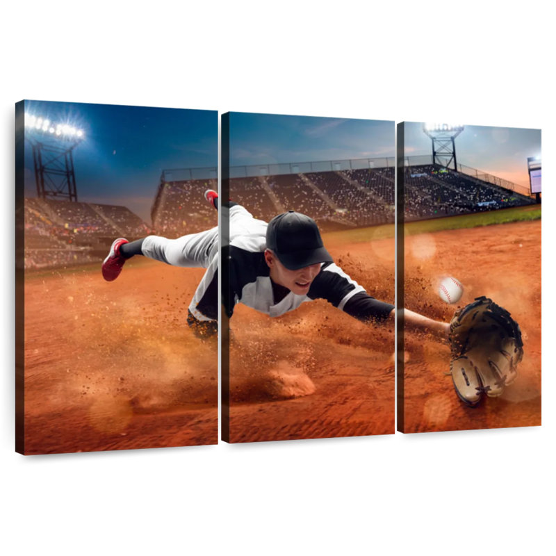 Sireci Baseball Game Catch, 48" H x 74" W