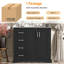 36" Modern Bathroom Vanity with Ceramic Sink, Soft-Close Door, Adjustable Shelf & 3 Drawers, Ample Storage-760967180