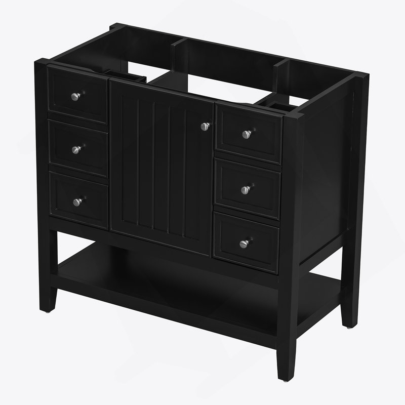 Meuble-lavabo 36 po sans lavabo, base d'armoire seulement, une armoire
