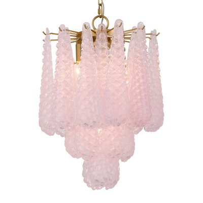Hamdiye 4 Light Aged Brass Pendant
