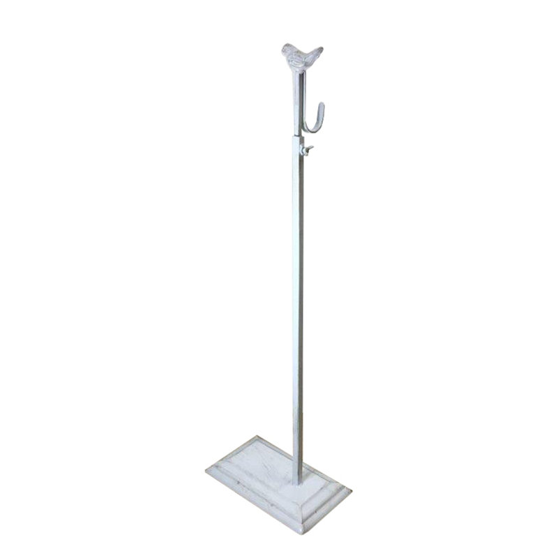 1PK Floor Counter Bag Purse Hook Display Bird Top Metal Hanging Rack Stand Decorative Boutique