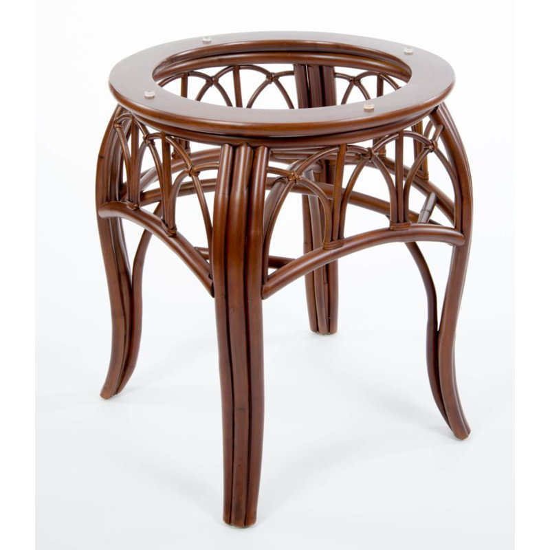 Chanavia Round Glass Top Dining Table