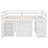 Nayanna Kids Full Loft Bed with Drawers-743822885