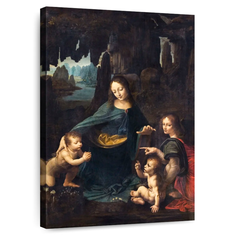 Adella, vierge des roches II, H 12 po x l 8 po
