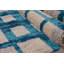 Tapis géométrique gris / bleu Pinheiro-24781977