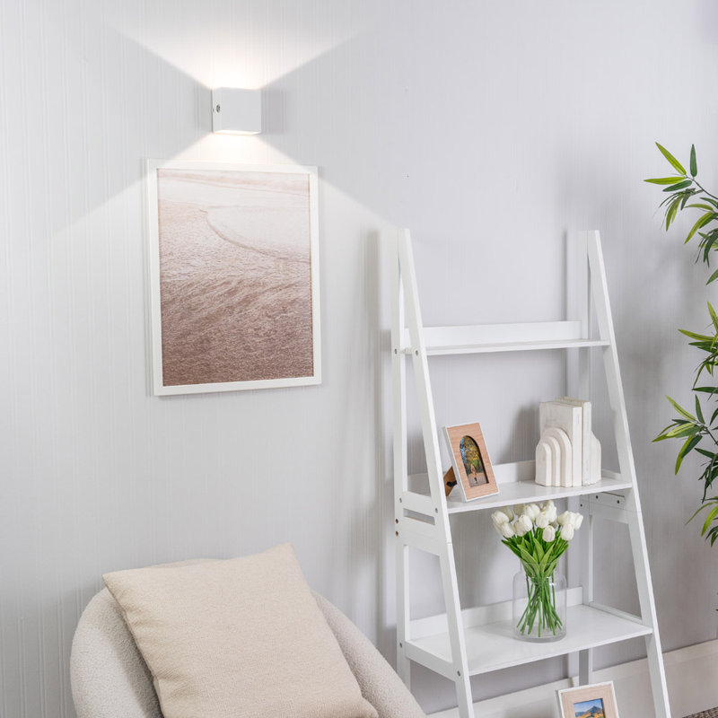 Smayan Plastic LED Flush Mounted Sconce