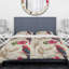 Ensemble de housse de couette Designart Macaw Parrot et Hibiscus-35228990