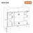 35.60'' Single Bathroom Vanity Base Only-100138892