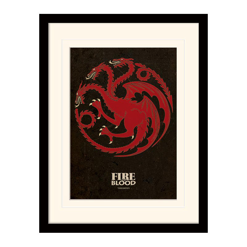 Print, 40cm H x 30cm W, Black Frame, Yellow