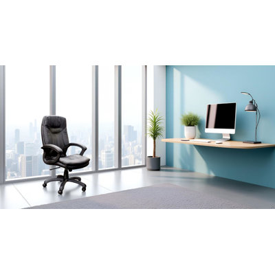 Meyra Vinyl Task Chair by Inbox Zero