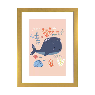 «Under the Sea III» par Caroline Alfreds - impression d'art graphique