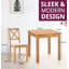 4 - Person Solid Oak Dining Set-91487057