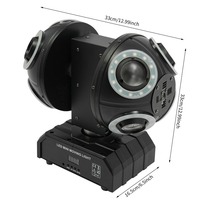 Moving Head Stage Lights (2Head Moving Light)