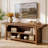 63 Inch Solid Wood TV Stand for TVs Up To 70" with 3 Open Storages
