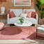 Rainbow Solid Colour Sheepskin Shag Area Rug-53391593