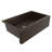 Karran Quartz 34'' X 21-1/4'' Single Bowl Farmhouse/Apron Front Kitchen Sink Kit-49947623