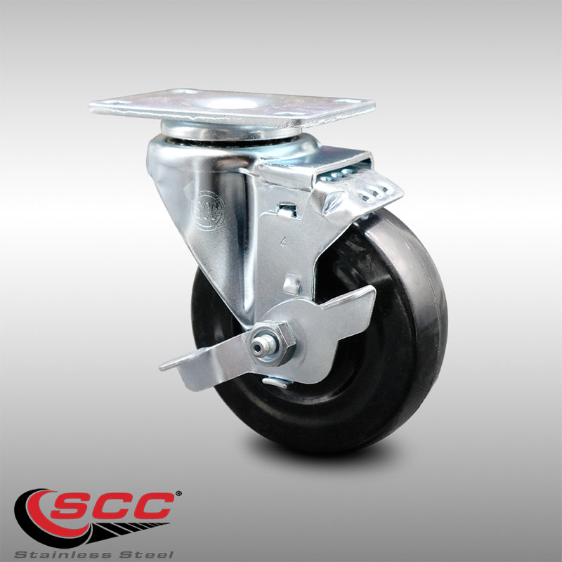 Hard Rubber Caster