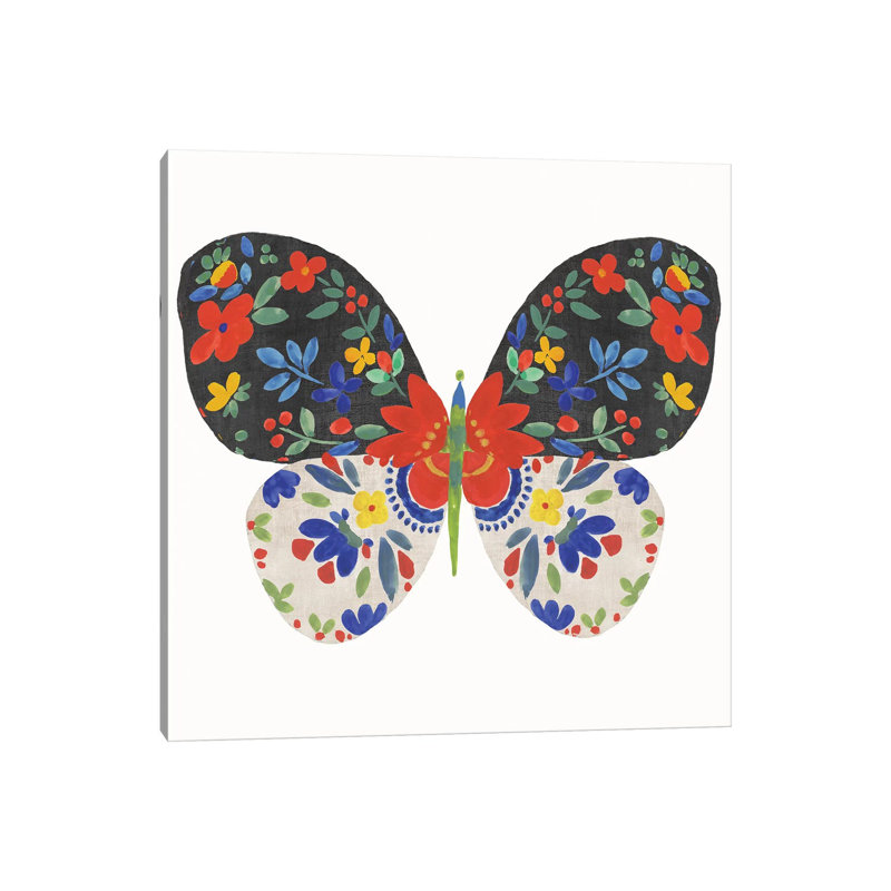 Flying Blossom I by Aimee Wilson - Wrapped Canvas Print, 30.48 cm H x 30.48 cm W