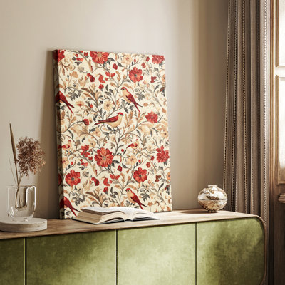 Série WG-MRRIS CCLxxvII - Toile tendue avec châssis de qualité supérieure - Prêt à être accroché
