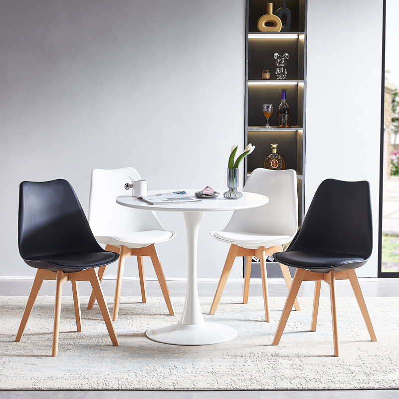 Kingsley Round Dining Table, White