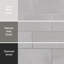 Carrelage mural en porcelaine 11 3/4 po x 23 1/2 po Sensa Stripes-135112541