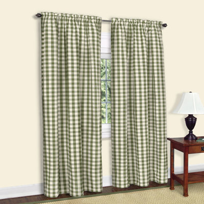 Haylee Semi Sheer Single Curtain Panel