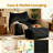 Large Corduroy Bean Bag Chair with Ottoman,Comfy Foam Filled Lazy Sofa For Adults-1389866024