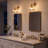 Modern Brushed Gold Wall Sconce