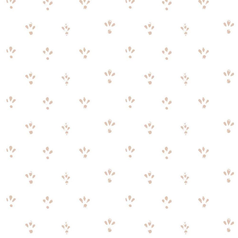 Lady Charlotte Fleur 10' L x 24" W Wallpaper Roll, Peach, PVC, Self-adhesive