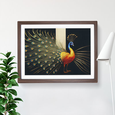 Cosmopolitan Peacock - Framed Print