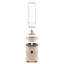 Mixeur mélangeur 20 oz, 2 pots en verre de 10 oz, lames en acier inoxydable, fonction à impulsion et moteur de 600 watts (rose)-118233031