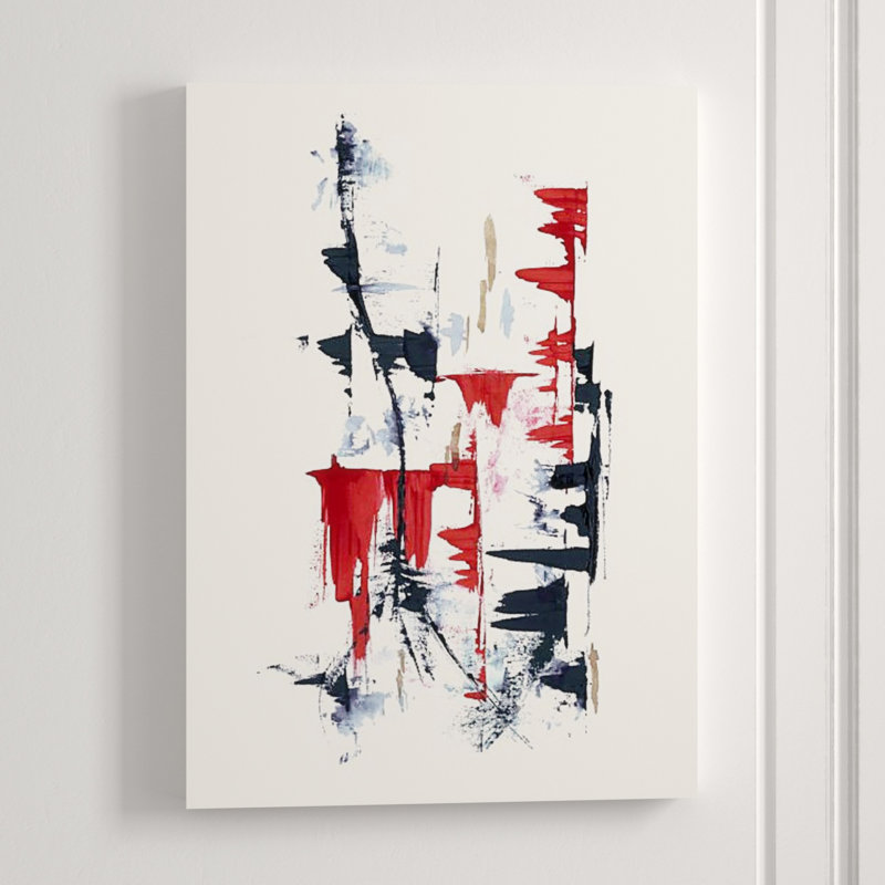 Down Shift II Painting by Dylan Grey, 56" H x 40" W, Image Brush Gel