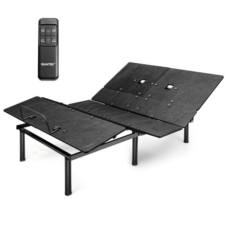 Queen Adjustable Bed with Wireless Remote