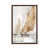 Toile classique avec cadre brun